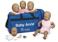 4 st Baby Anne med väska